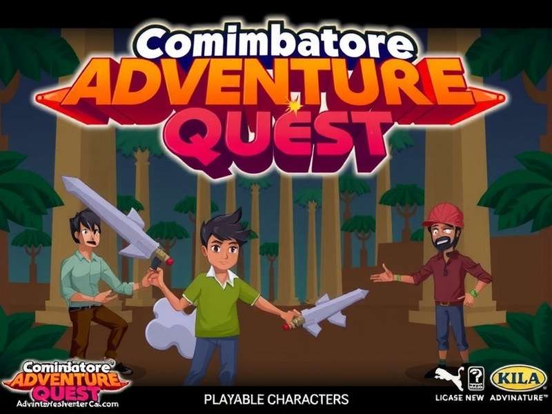Meera and Arjun - Protagonists of Coimbatore Adventure Quest Coimbatore Adventure Quest Playable Characters