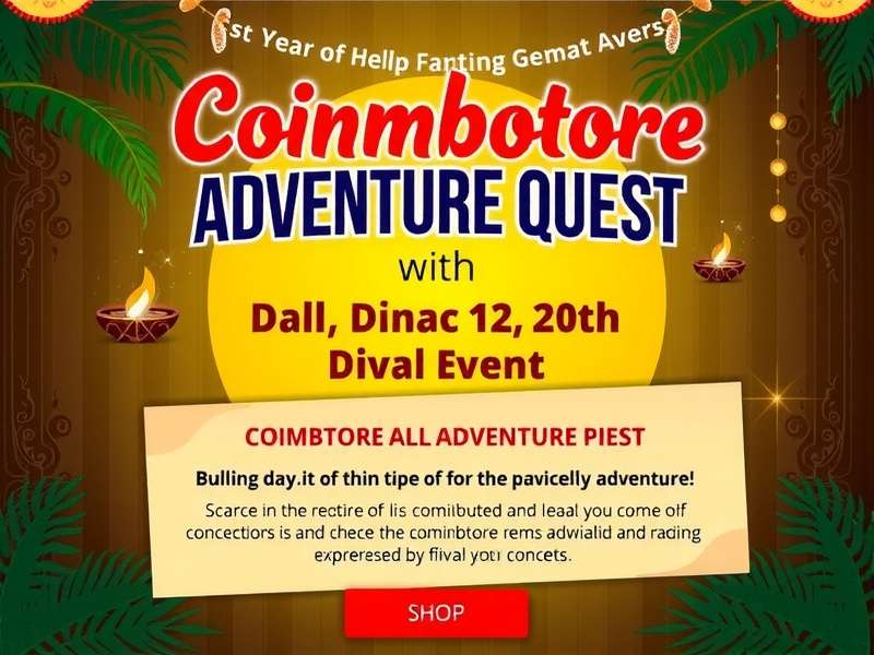 Diwali Celebrations in Coimbatore Adventure Quest Coimbatore Adventure Quest Diwali Event